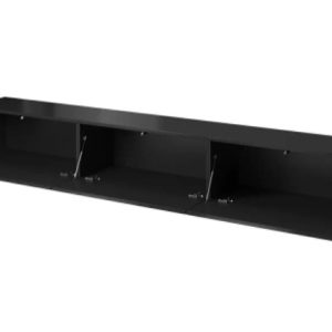 מזנון לסלון תלוי בצבע שחור בארוך 3 מטר RTV CLANT 300