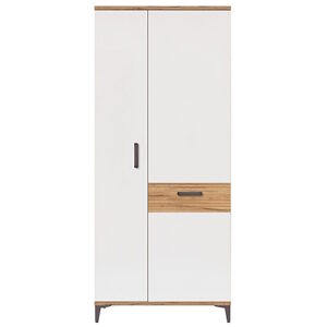 ארון בגדים כפול דלתות עם מדף ותלייה SNOBI SB11