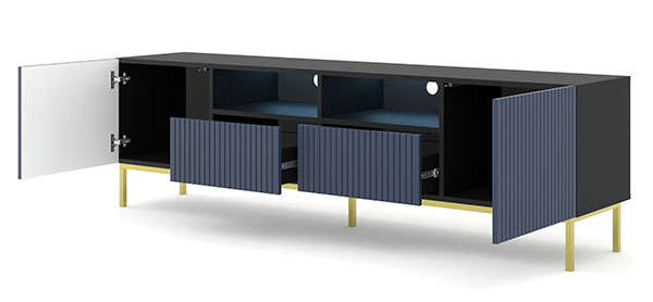 מזנון טלוויזיה ‏עכשווי כחול
