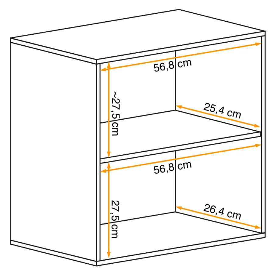 ארון קיר Switch – דגם ZZ SW SW 3 - ריהוט לסלון - תמונה 2