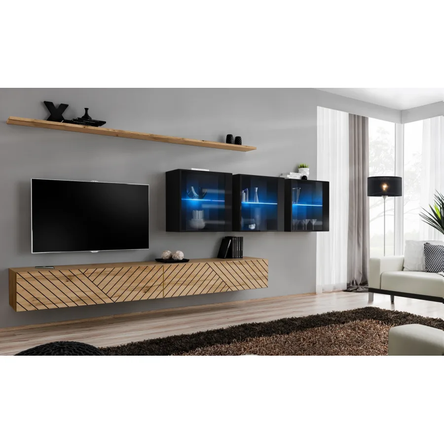 יחידת קיר לסלון Switch XVII - ריהוט לסלון