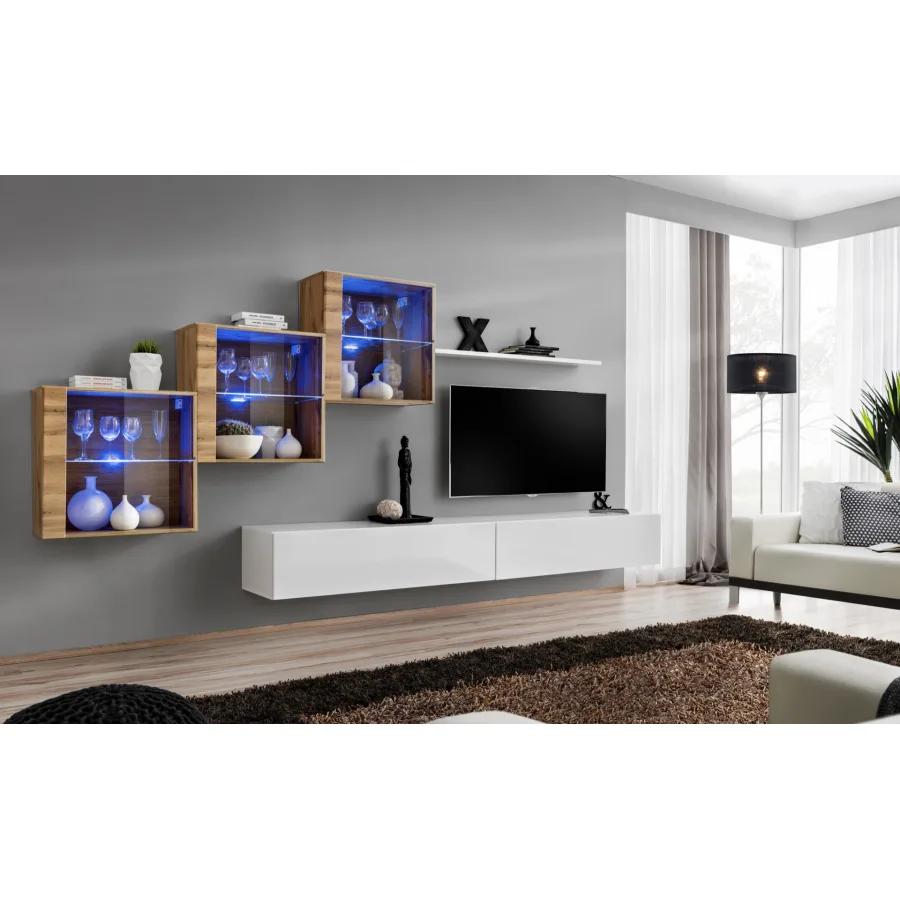 יחידת קיר לסלון Switch XX – דגם WTW SW 20 - ריהוט לסלון