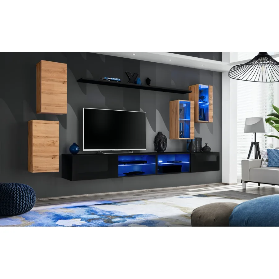 יחידת קיר לסלון Switch XXV – דגם WTS SW 25 - ריהוט לסלון