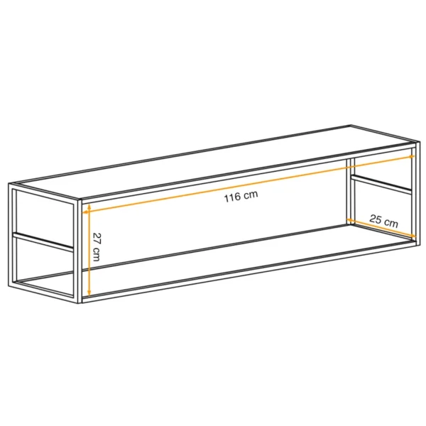 כוננית מתכת Switch RM7 - מדפים וכונניות - תמונה 2