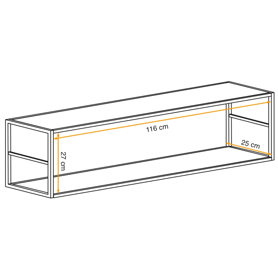 כוננית מתכת Switch RM7 - מדפים וכונניות - תמונה 2