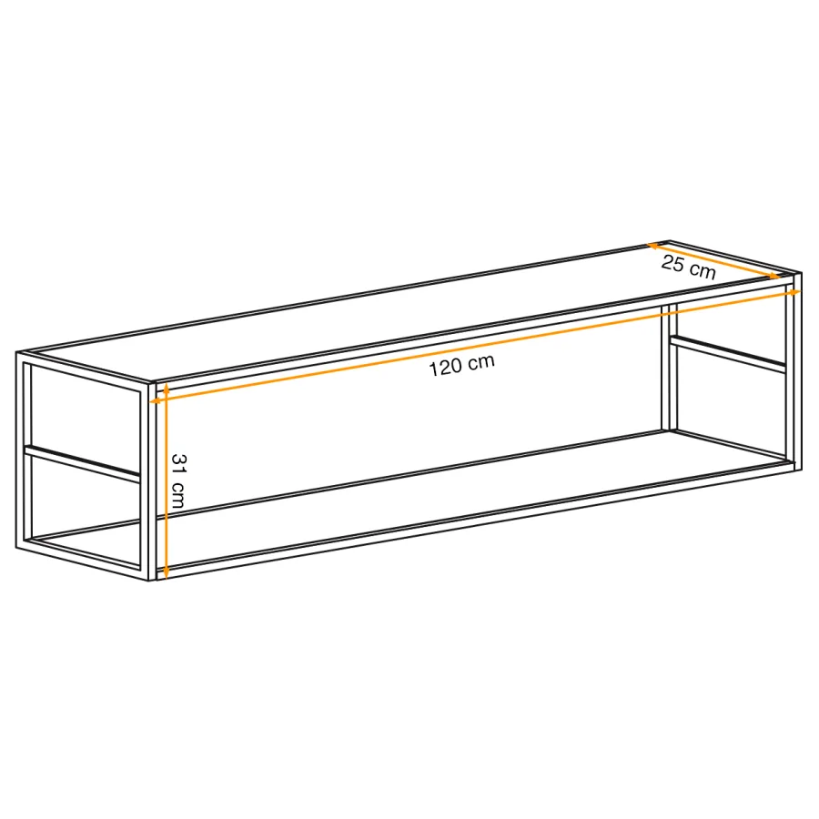 כוננית מתכת Switch RM7 – מדפים וכונניות – תמונה 3