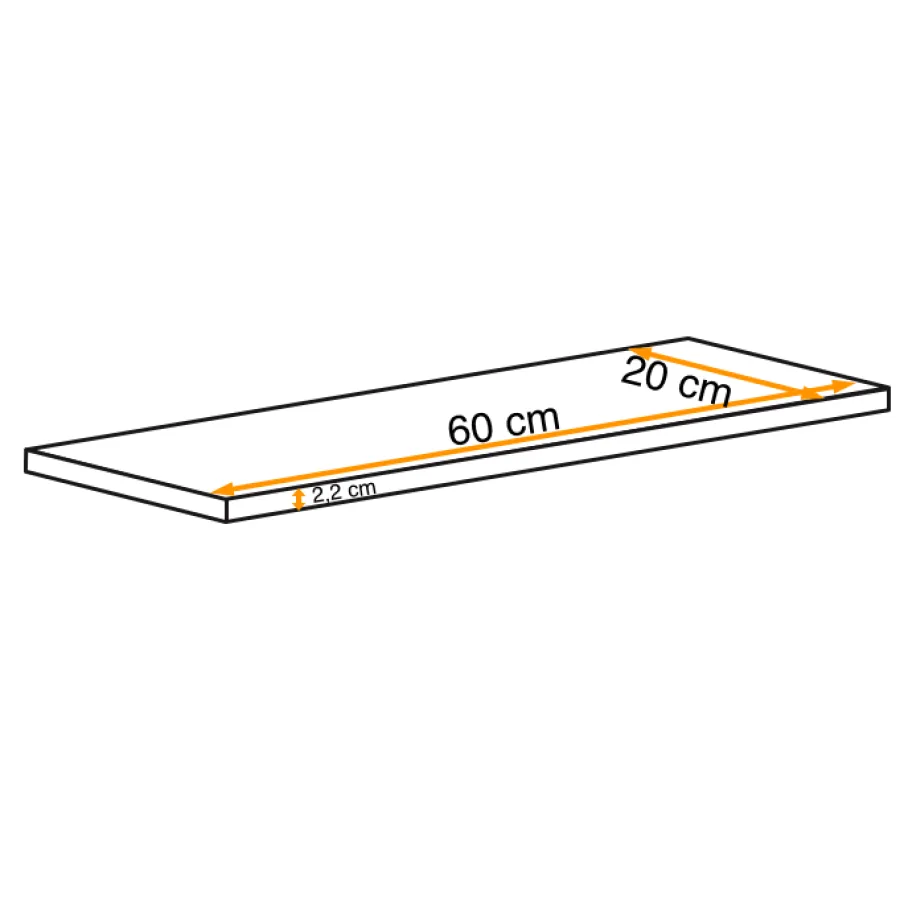 מדף קיר Switch – דגם ZZ SW PW 3 - מדפים וכונניות - תמונה 2