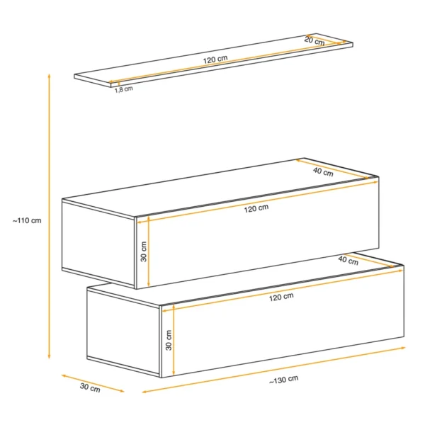 מזנון Switch Sideboard 2 – דגם WWTL SW SB2 - מזנונים - תמונה 6