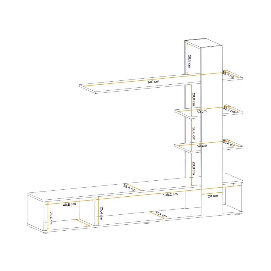 מזנון טלוויזיה Eco WTW EC – מזנונים – תמונה 6