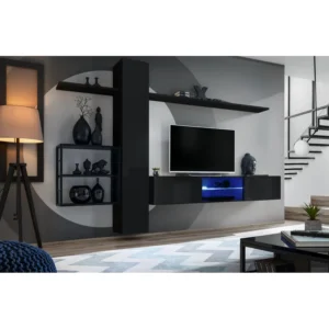 מזנון קיר Switch Met V עם מדף במסגרת מתכת – דגם ZZ SW M5 - מזנונים