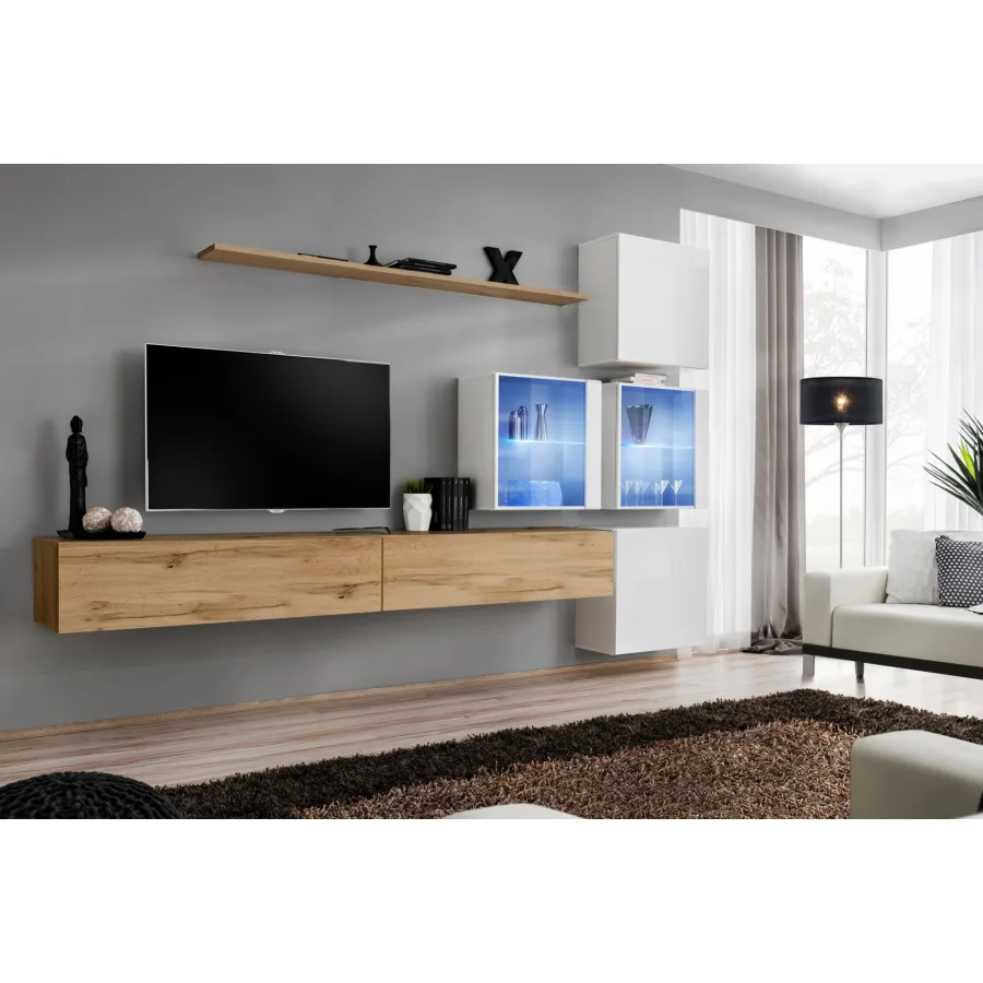 מערכת ארונות קיר Switch XIX – דגם WTW SW 19 - ריהוט לסלון