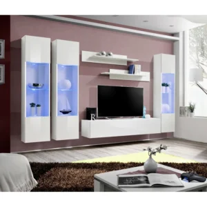 מערכת קיר FLY – דגם WW FY C3 - ריהוט לסלון