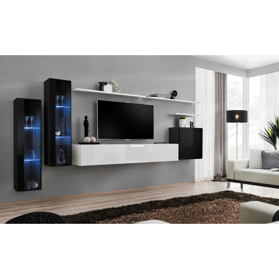 מערכת קיר Switch XI – דגם ZW SW 11 - ריהוט לסלון