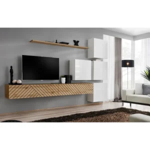 מערכת קיר לסלון Switch IX – דגם WTWL SW 9 - ריהוט לסלון