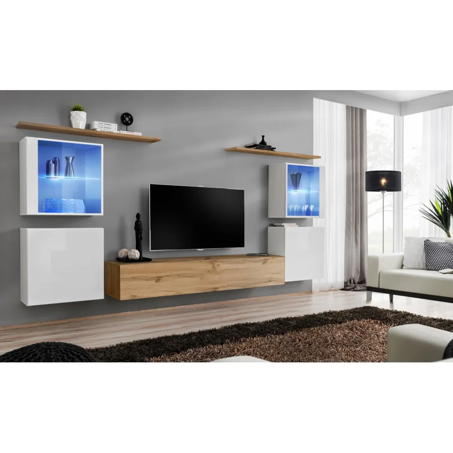 מערכת קיר לסלון Switch XIV - ריהוט לסלון