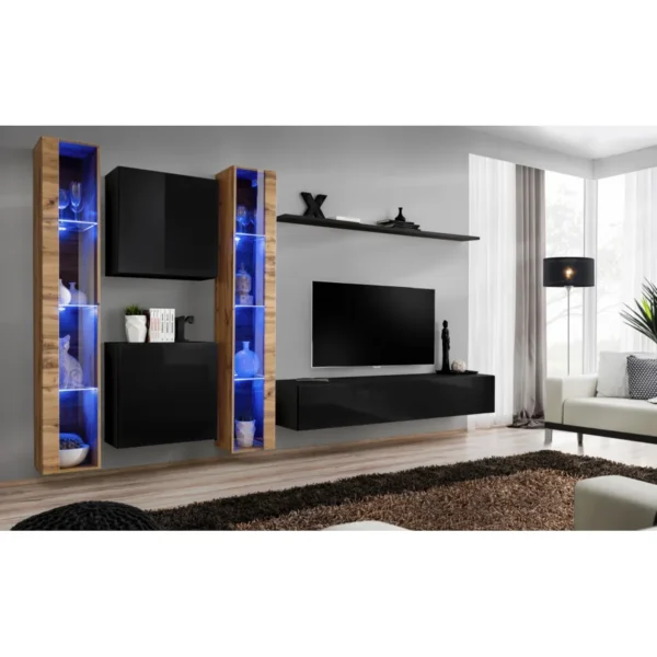 מערכת קיר לסלון Switch XVI (WTS SW 16) - ריהוט לסלון מערכת קיר לסלון Switch XVI (WTS SW 16) - ריהוט לסלון